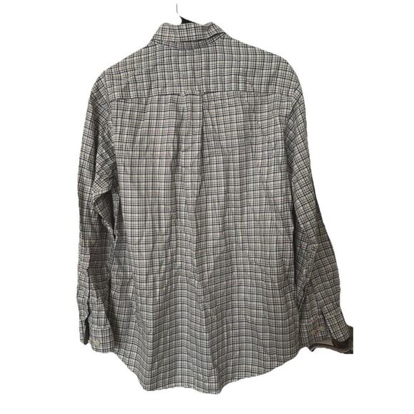 Orvis Button Down Shirt Men's Medium Casual Long Sleeve Cotton Blend Pocket - Picture 2 of 6